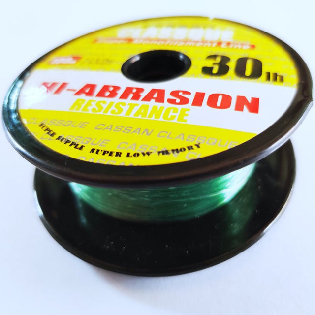 Cassan Classique Monofilament Line | 100 Mt | Dark Green - fishermanshub0.30MM | 5.4Kg (12Lb)
