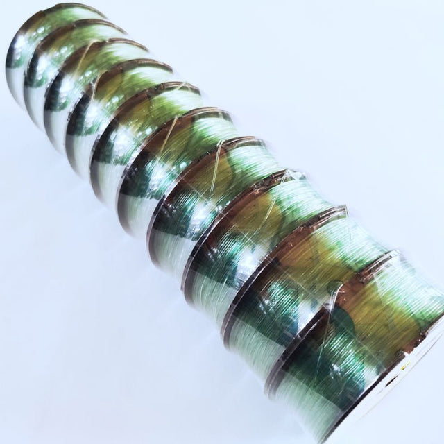 Cassan Classique Monofilament Line | 100 Mt | Dark Green - fishermanshub0.30MM | 5.4Kg (12Lb)