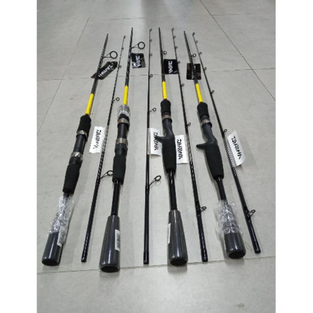 Daiwa Crossfire Baitcasting Rod | 6.6 Ft - M, MH Daiwa Crossfire Baitcasting Rod | 6.6 Ft - M, MH