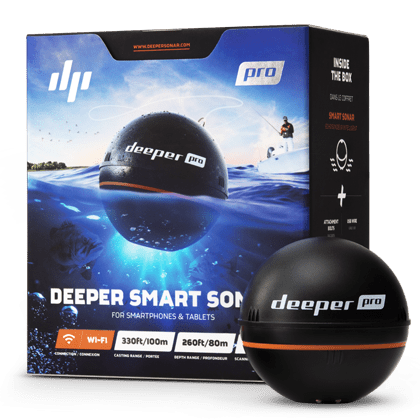 Deeper Smart Sonar PRO Fish Finder - fishermanshubDFF-DP1H20S10