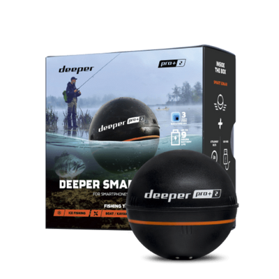 Deeper Smart Sonar Pro Plus 2 Fish Finder - fishermanshubDFF-DP5H10S10