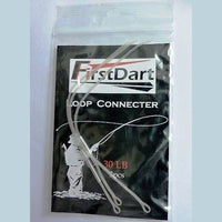 FirstDart Loop Connector | 30 Lb | 13.6 Kg | 3 Pcs Per Pack - fishermanshub30 Lb
