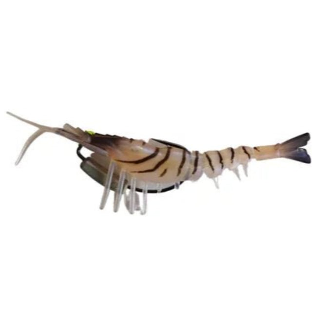 Gfin Crazy Shrimp Soft Plastic Baits | 5 Inch - fishermanshub5 InchNATURAL SHRIMP