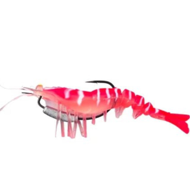 Gfin Crazy Shrimp Soft Plastic Baits | 5 Inch - fishermanshub5 InchPINK PANTHER