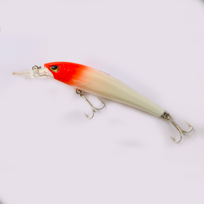 Gfin Big Barra Hard Bait Floating Lure | 11 Cm | 22.6 Gm - fishermanshub11 CmBloody White Bait