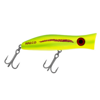 Halco Roosta Popper Hard Bait Topwater Lures | 16 Cm | 75 Gm | Floating - fishermanshub16 CmLUMO