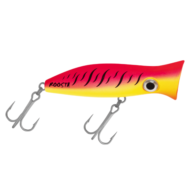 Halco Roosta Popper Hard Bait Topwater Lures | 4.5 Cm | 4 Gm | Floating - fishermanshub4.5 CmKOI
