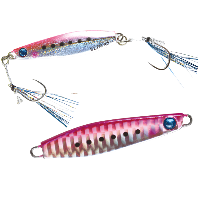 Hayabusa Jack Eye Shot Slow Wide Metal Jig | 10 Gm | Ultra Light - fishermanshub10 GmPINK SARDINE #1
