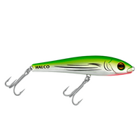 Halco Slidog Hardbait Lipless Lures | 12.5 Cm | 15 Cm | Fast Sinking - fishermanshub12.5 CmLIQUID LIME