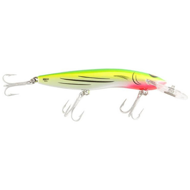 Halco Sorcerer Hardbait Lures | 15 Cm | 30 Gm | Floating | Trolling Lures - fishermanshub15 CmWHITE REDHEAD