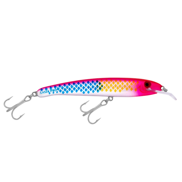 Halco Laser Pro Hard Bait Lure | 16 Cm , 30 Gm | 19 Cm , 47 Gm | Floating | Trolling Lures | - Fishermanshub16 CmChrome Silver Multi
