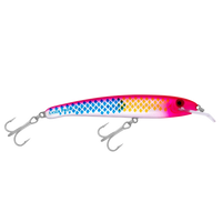 Halco Laser Pro Hard Bait Lure | 16 Cm , 30 Gm | 19 Cm , 47 Gm | Floating | Trolling Lures | - Fishermanshub16 CmChrome Silver Multi
