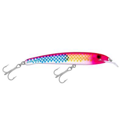 Halco Laser Pro Hard Bait Lure | 16 Cm , 30 Gm | 19 Cm , 47 Gm | Floating | Trolling Lures | - Fishermanshub16 CmChrome Silver Multi
