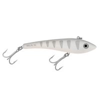Halco Max Hard Plastic Lipless Lure | 13 Cm | 80 Gm | Fast Sinking - fishermanshub13 CmSilver Shadow #H91