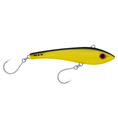 Halco Max 190 Hard Plastic Lipless Lure | 19 Cm | 155 Gm | Fast Sinking | - fishermanshub19 CmChrome Gold Black Back