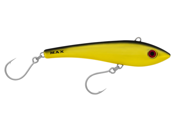 Halco Max 190 Hard Plastic Lipless Lure | 19 Cm | 155 Gm | Fast Sinking | - fishermanshub19 CmChrome Gold Black Back