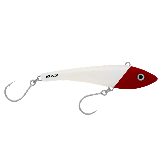 Halco Max 190 Hard Plastic Lipless Lure | 19 Cm | 155 Gm | Fast Sinking | - fishermanshub19 CmWhite Redhead