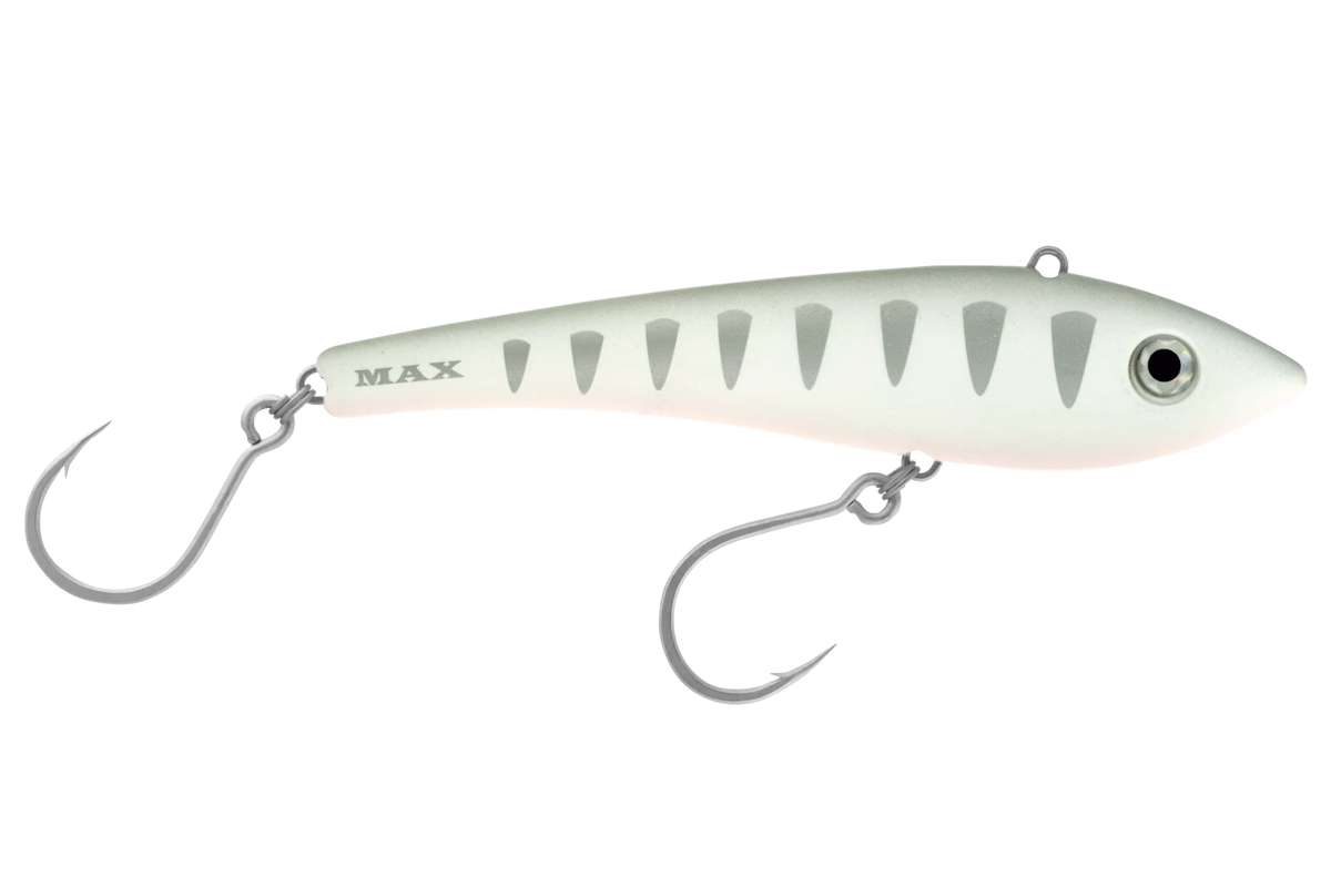 Halco Max 220 Hard Plastic Lipless Lure | 22 Cm | 180 Gm | Fast Sinking - Fishermanshub22 CmSilver Shadow
