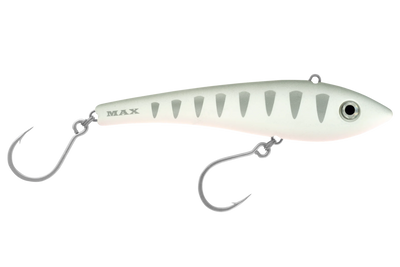 Halco Max 220 Hard Plastic Lipless Lure | 22 Cm | 180 Gm | Fast Sinking - Fishermanshub22 CmSilver Shadow