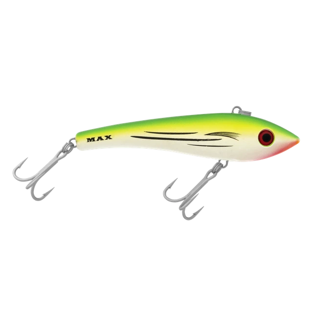 Halco Max Hard Plastic Lipless Lure |11 Cm , 30 Gm | 13 Cm , 80 Gm | Fast Sinking - fishermanshub11 CmLiquid Lime #H81