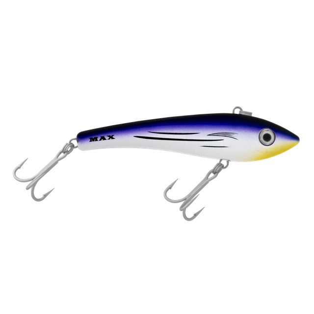Halco Max Hard Plastic Lipless Lure |11 Cm , 30 Gm | 13 Cm , 80 Gm | Fast Sinking - fishermanshub11 CmStripey #H79
