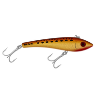 Halco Max Hard Plastic Lipless Lure |11 Cm , 30 Gm | 13 Cm , 80 Gm | Fast Sinking - fishermanshub13 CmKing Brown #H70