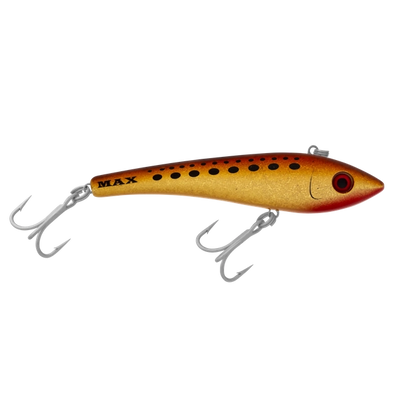 Halco Max Hard Plastic Lipless Lure |11 Cm , 30 Gm | 13 Cm , 80 Gm | Fast Sinking - fishermanshub13 CmKing Brown #H70
