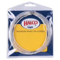Halco Premium Wind On Leader | 80 Lb | 100 Lb | - fishermanshub36.2Kg (80Lb)