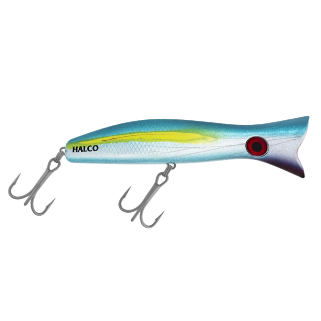 Halco Roosta Popper Hard Bait Topwater Lures | 16 Cm , 75 Gm | 19.5 Cm , 117 Gm | Floating - fishermanshub16 CmFUSILIER