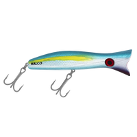 Halco Roosta Popper Hard Bait Topwater Lures | 16 Cm , 75 Gm | 19.5 Cm , 117 Gm | Floating - fishermanshub16 CmFUSILIER