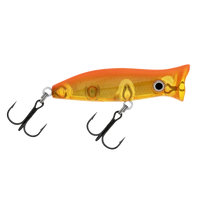 Halco Roosta Popper Hard Bait Topwater Lures | 6 Cm , 7 Gm | 8 Cm , 16 Gm | Floating - fishermanshub6 CmKoi #R41