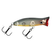 Halco Roosta Popper Hard Bait Topwater Lures | 6 Cm , 7 Gm | 8 Cm , 16 Gm | Floating - fishermanshub6 CmPoddy #R42