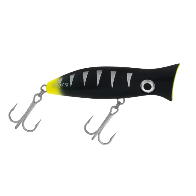 Halco Roosta Popper Hard Bait Topwater Lures | 6 Cm , 7 Gm | 8 Cm , 16 Gm | Floating - fishermanshub8 CmHot Bot #H92