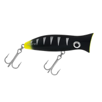 Halco Roosta Popper Hard Bait Topwater Lures | 6 Cm , 7 Gm | 8 Cm , 16 Gm | Floating - fishermanshub8 CmHot Bot #H92