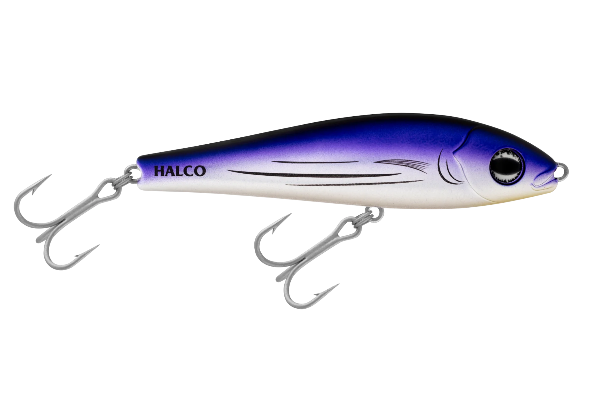 Halco Slidog Hardbait Lipless Lures | 12.5 Cm , 52 Gm | 15 Cm , 85 Gm | Fast Sinking - fishermanshub12.5 CmSTRIPEY