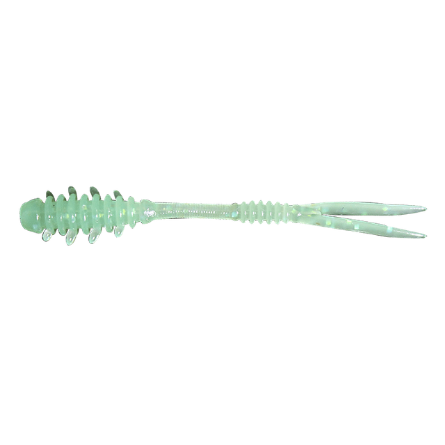 Jackall Amiami Soft Lures | 1 Inch | 1.5 Inch | 10 Pcs Per Pack | - fishermanshub1 InchPrism Lime