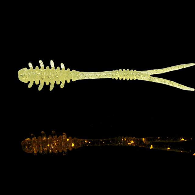 Jackall Amiami Soft Lures | 1 Inch | 1.5 Inch | 10 Pcs Per Pack | - fishermanshub1.5 InchWannai Chart Glow Crush