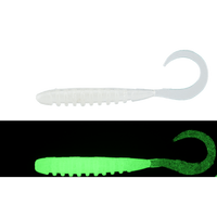 Jackall Tide Curly Soft Lure | 2 Inch | 8 Pcs Per Pack | - fishermanshub2 InchGlow