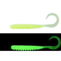 Jackall Tide Curly Soft Lure | 2 Inch | 8 Pcs Per Pack | - fishermanshub2 InchGlow Chart