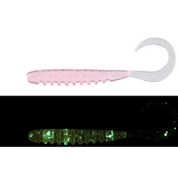 Jackall Tide Curly Soft Lure | 2 Inch | 8 Pcs Per Pack | - fishermanshub2 InchOkiami Glow Crush