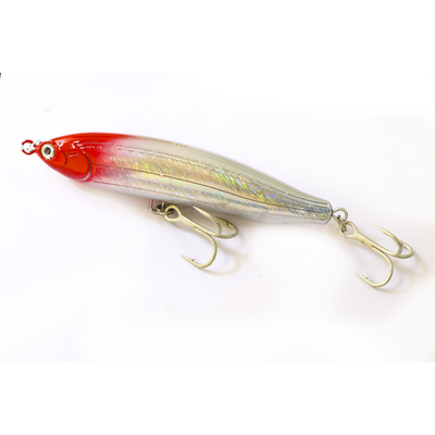 Lucana Gunfish Floating Topwater Hard Lipless Lures | 12 Cm | 33 Gm | Floating - fishermanshub12 CmRed Head