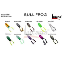 Lucana Bull Frog Lure  7 Cm  20 Gm