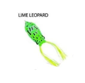 LucanaBullFrogLure lime leaopard