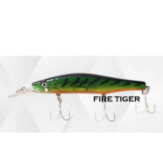 Lucana Flash Floating Hard Lure | 11.5 Cm | 19 Gm | Floating - fishermanshub11.5 CmFire Tiger