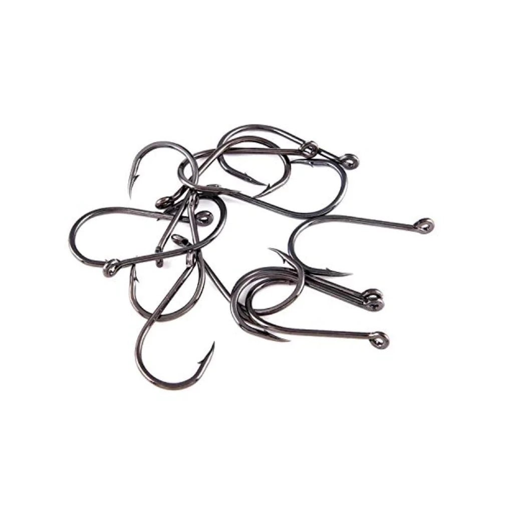 Lucana Iseama High Carbon Steel Single Hooks | Size 5 - 14 | 50 Pcs Per Box - fishermanshub#5