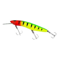 Lucana Komodo 125 & 150 Floating Hard Plastic Lures | 12.5 Cm / 26.8 Gm | 15 Cm / 34.5 Gm | Floating | Trolling Lure - fishermanshub12.5 CmFire Tiger