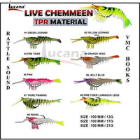 LucanaLiveChemmeenShrimpLurechart