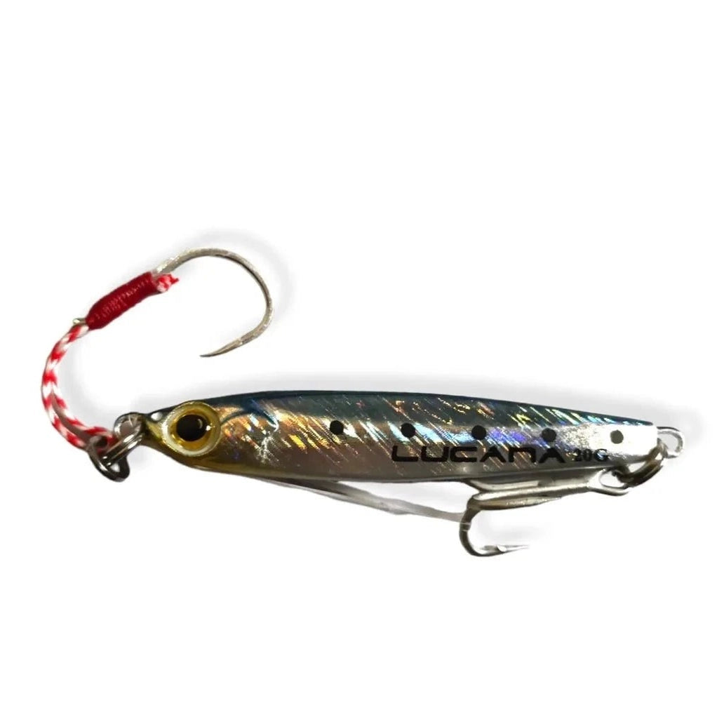 Lucana Predator Jig | 20 Gm | 5.8 Cm - fishermanshub20 GmGreen Silver
