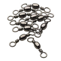 Lucana Stainless Steel Barrel Swivel | Pack Of 10 | - Fishermanshub5/0