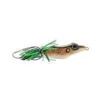 Lures Factory Mega Frox Jumbo Frog Series Topwater | 2.5 Inch , 6.5 Cm | 17 Gm | Floating - Fishermanshub2.5 InchDARK GREEN